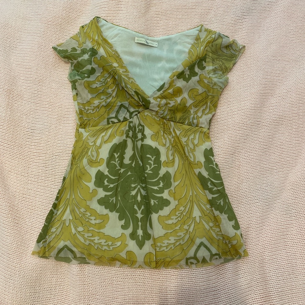 vintage top , early 2000s vibes
